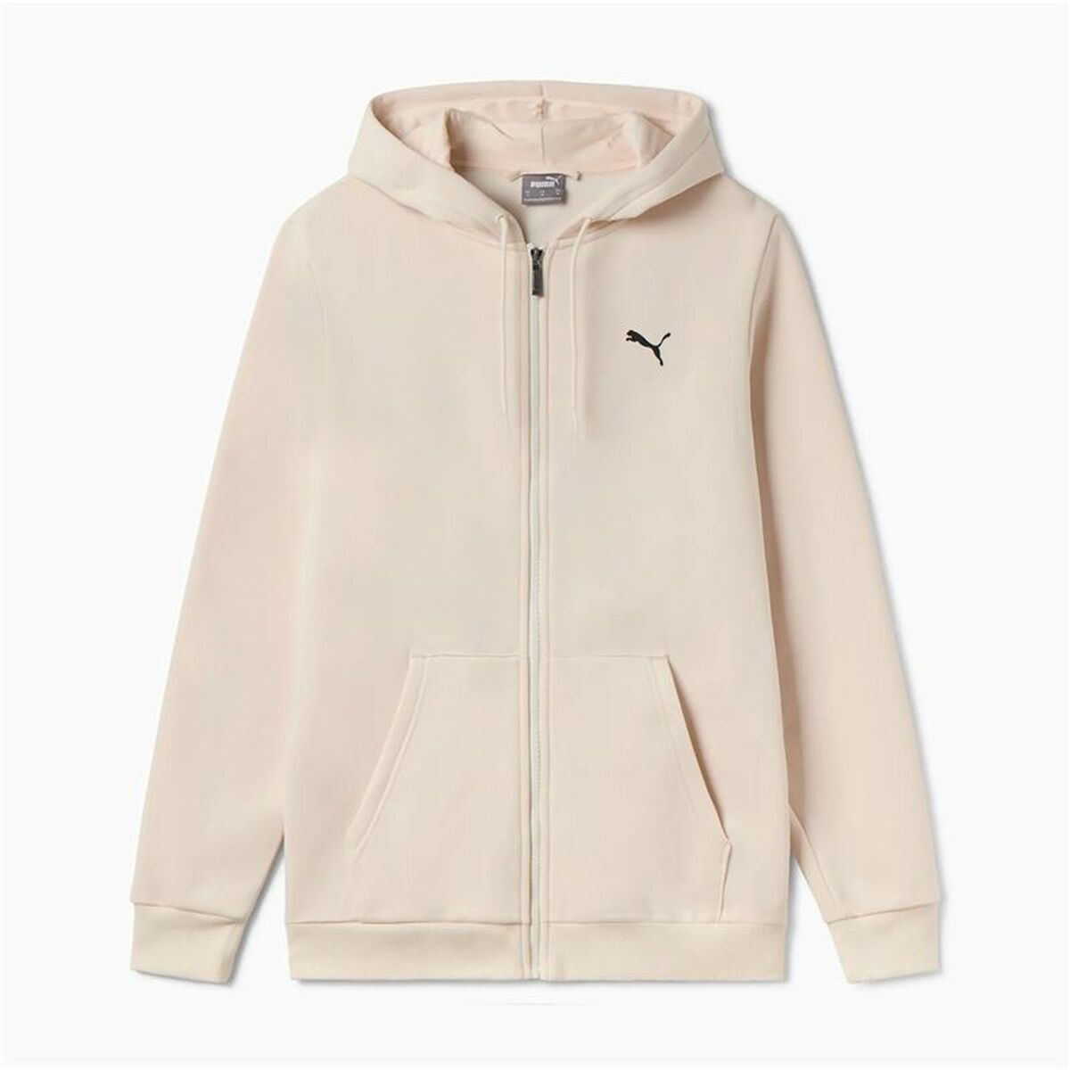 Men’s Hoodie Puma Essentials+ Graphic Hoodie Fz Beige