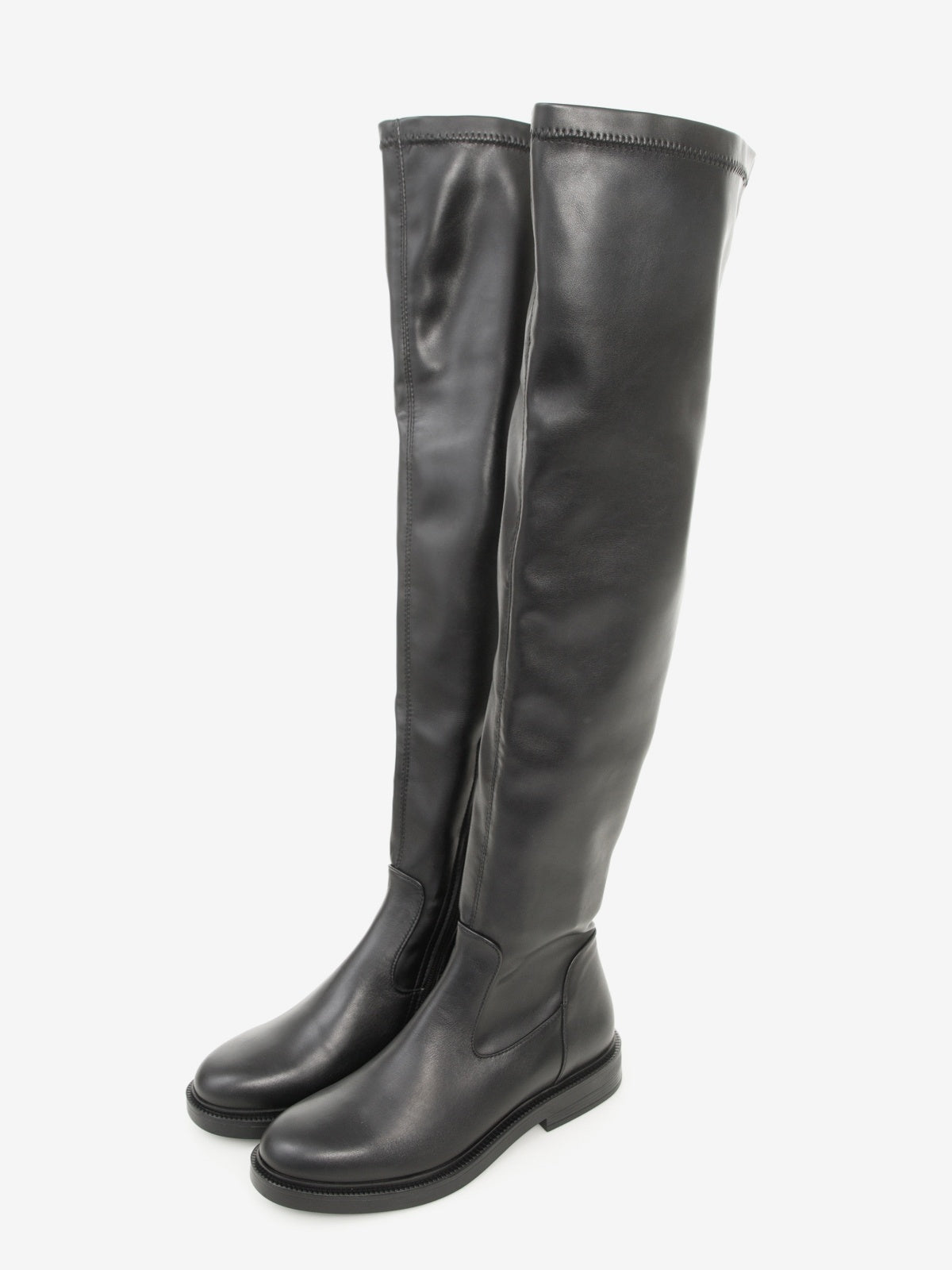 Women's leather long boots