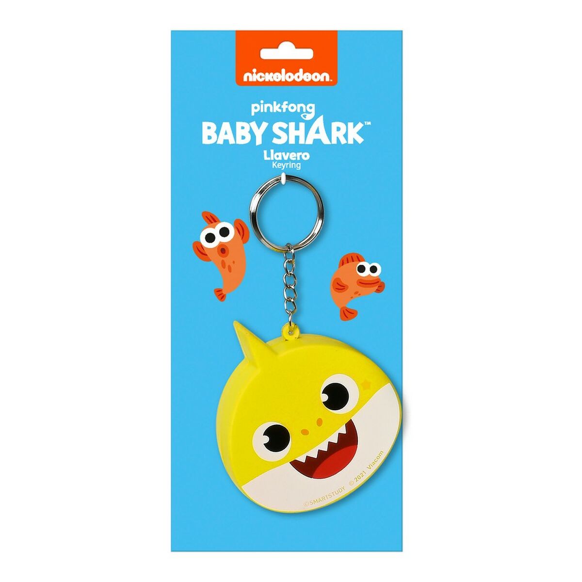 Keychain Baby Shark Beach Day Yellow