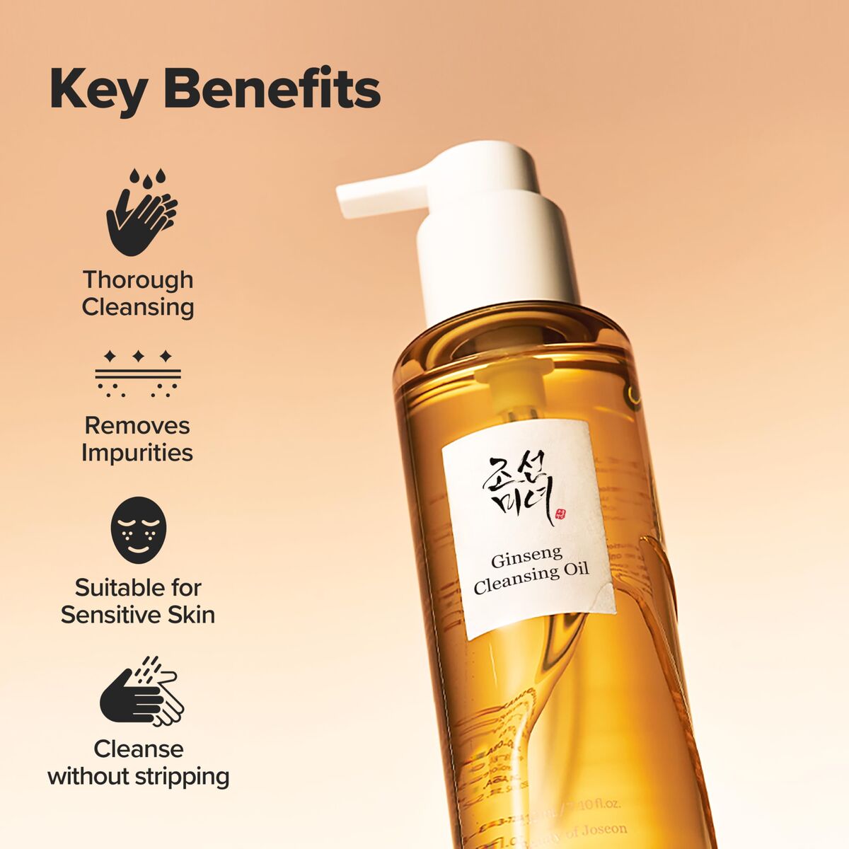 Facial Cleansing Gel Beauty of Joseon GINSENG