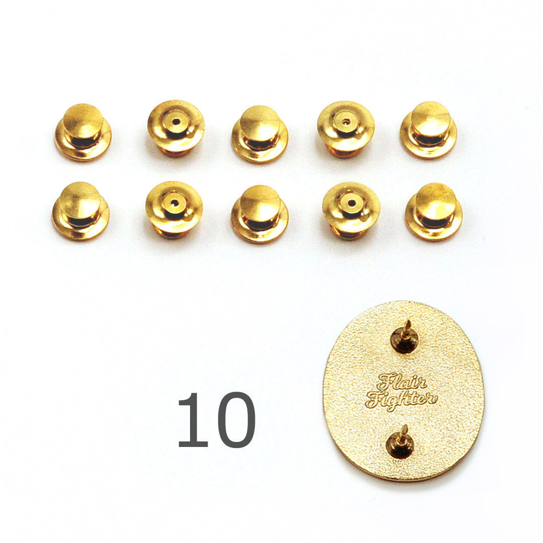 Deluxe Locking Pin Backs