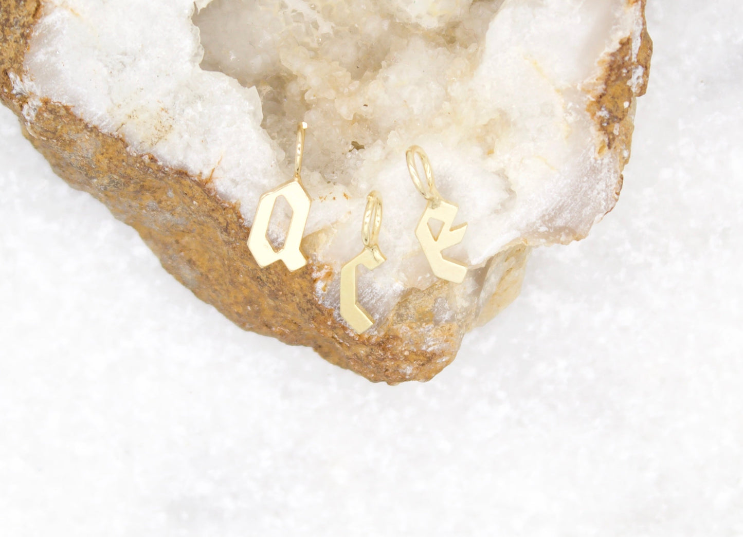 Gothic Letter Pendant