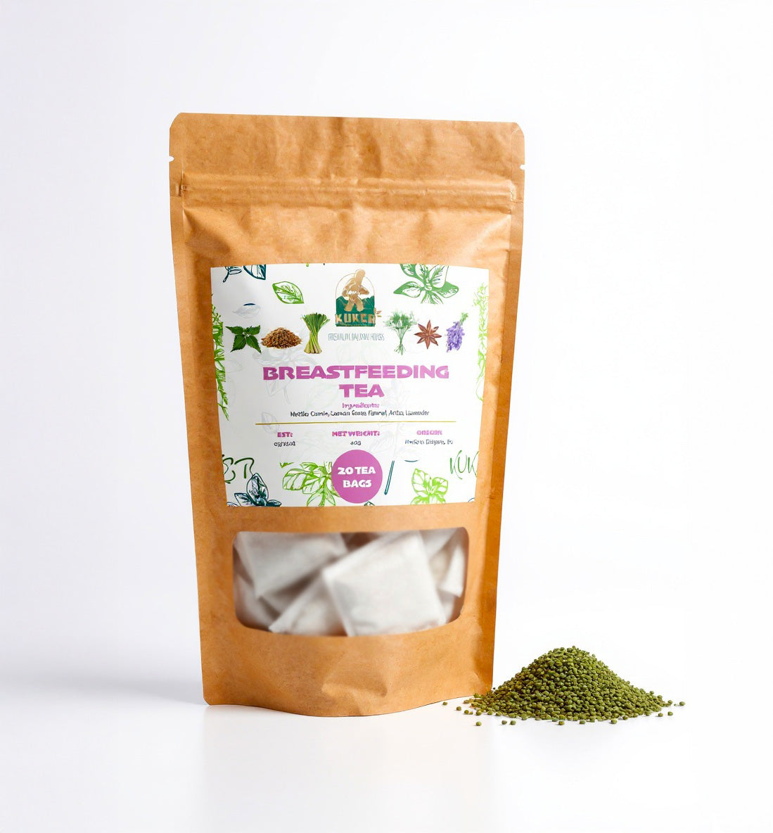 KUKER® Nursing Tea 20 Tea Bags | 30g