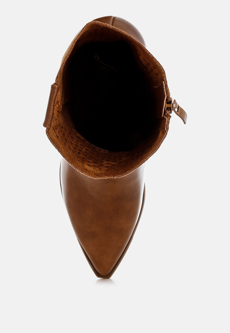 Prosia Woven Cowboy Boots