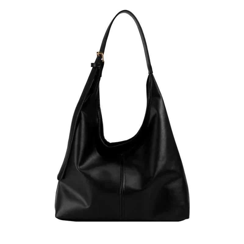 Retro PU Tote Bag for Women