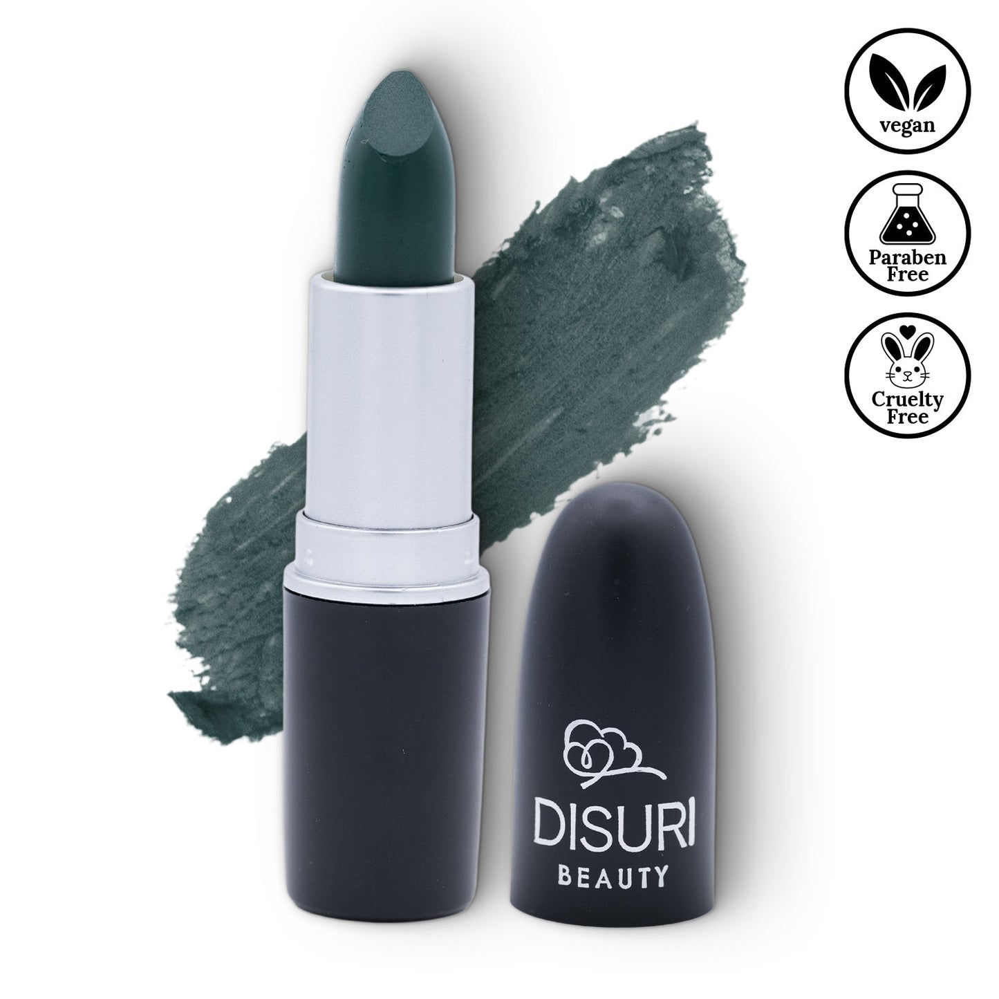 DISURI Beauty Vegan & Cruelty-Free Matte Bullet Lipstick - Slate Chic #15