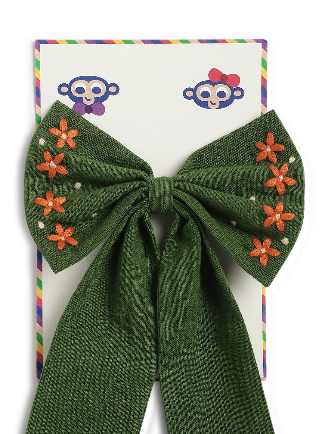 Bow Hair Accessories - Green