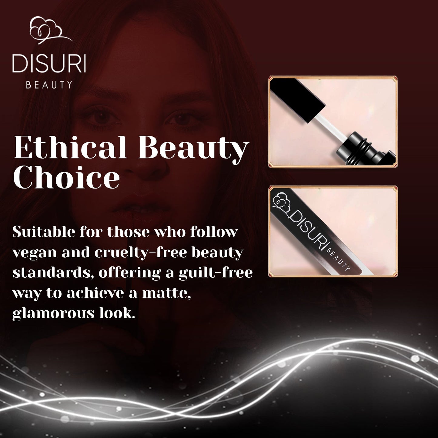 DISURI Beauty Liquid Lipstick - There She Goes