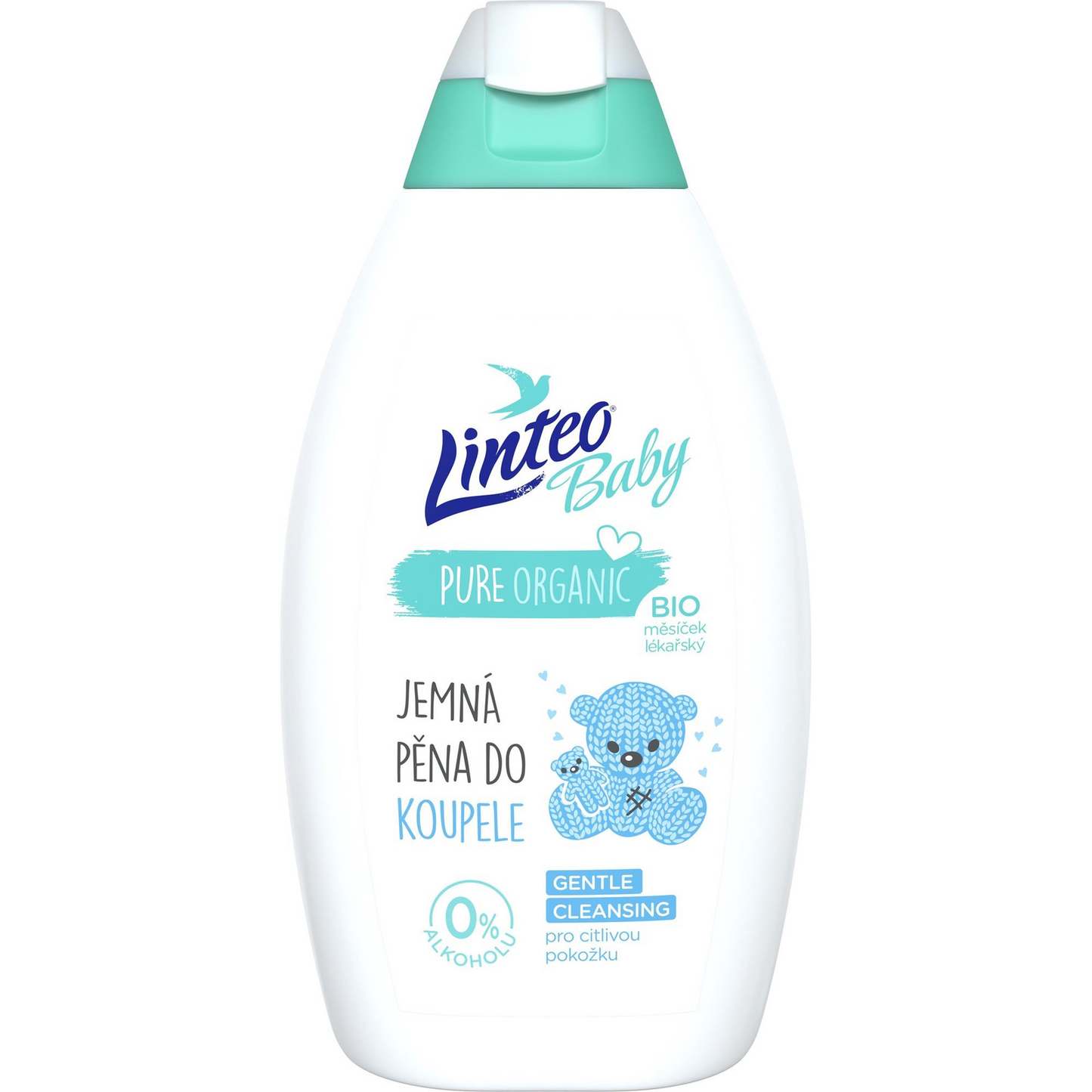 LINTEO BABY Baby fürdőhab 425 ml (8595686302279)
