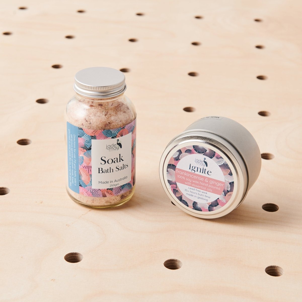 Essential Oil Candles - Frankincense & Ginger | Natural Candle