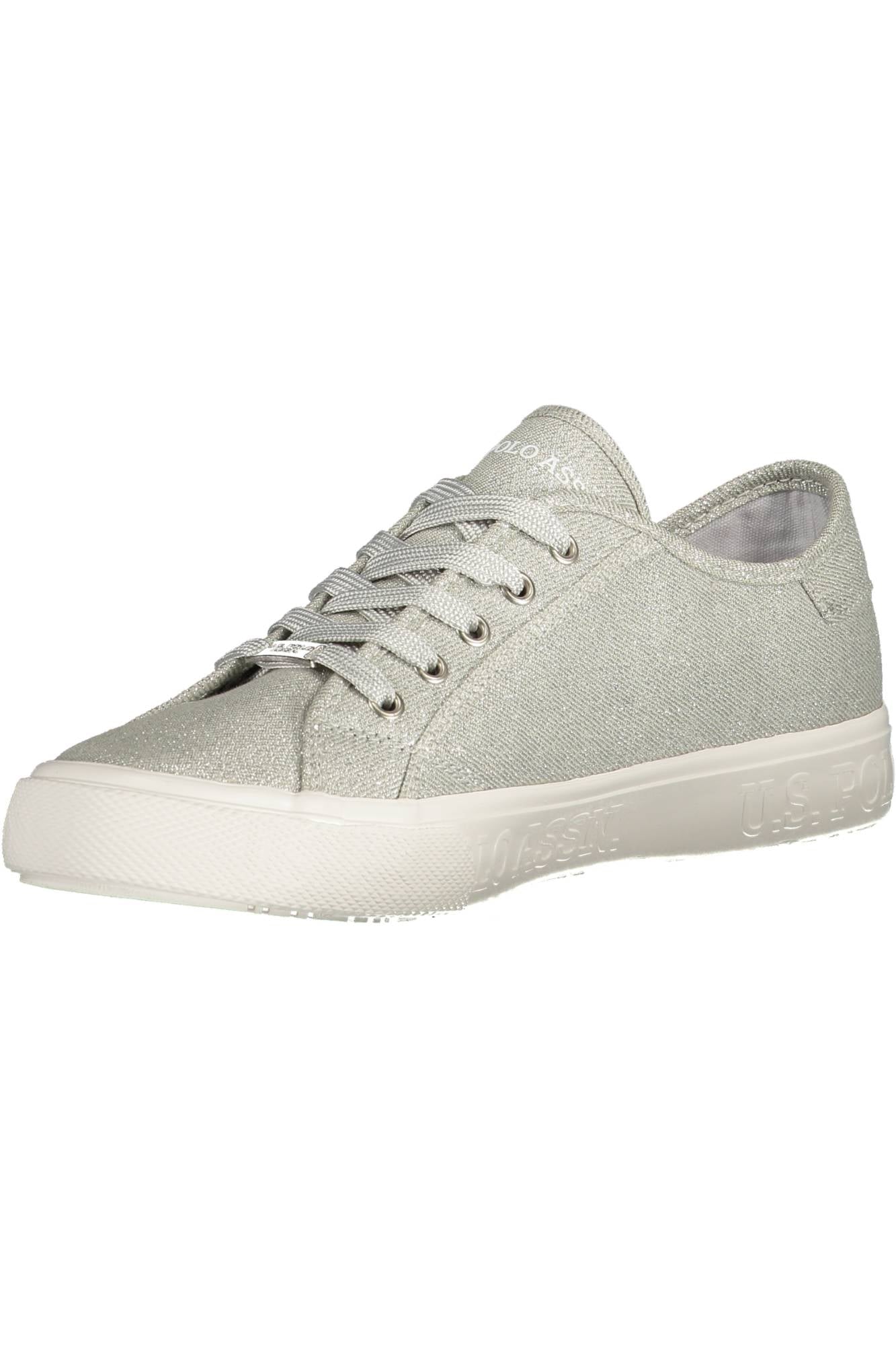 US POLO ASSN. SPORTS SHOES WOMAN SILVER