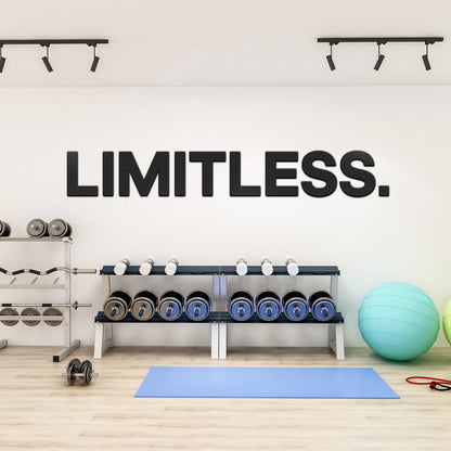 Limitless 3D Gym Wall Art