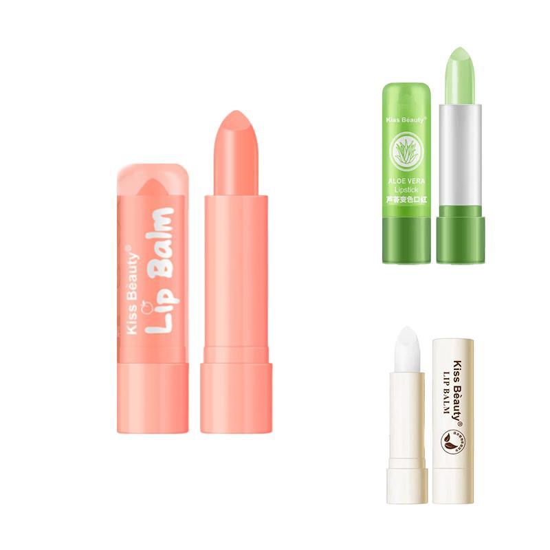 Aloe Vera Lip Colour Changing Lipstick Long Lasting Moisturizing Natural Balm