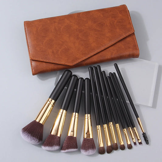 13 Piece Professional Makeup Brush Set