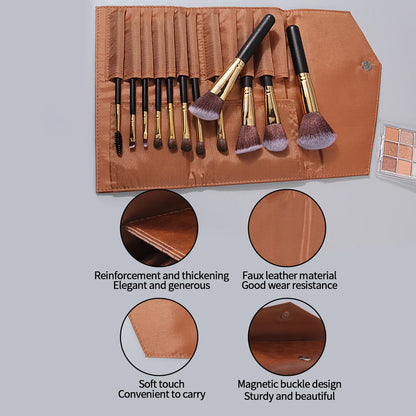 13 Piece Professional Makeup Brush Set