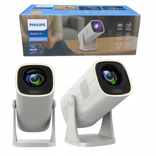 Philips NeoPix 244 Projector, 1920x1080, 1.2:1, 3000_1 , Grey | Philips (NPX244/INT)