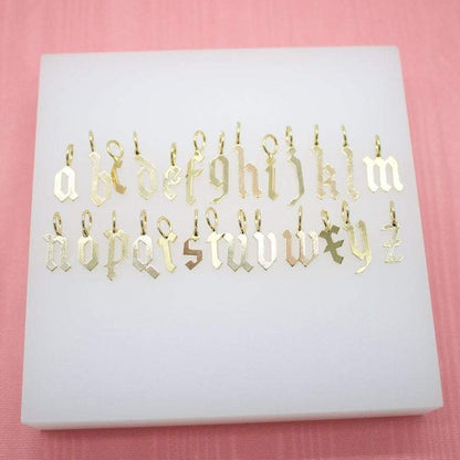 Gothic Letter Pendant