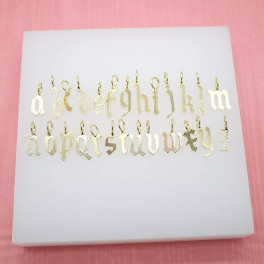 Gothic Letter Pendant