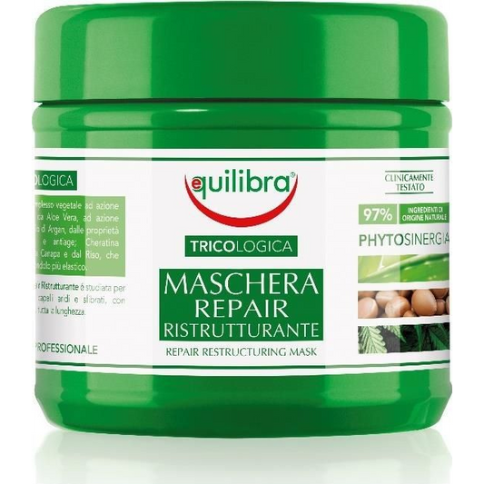 Beauty Formulas Equilibra Tricologica Naprawcza Maska restrukturyzująca - włosy suche i zniszczone 250ml (725597)