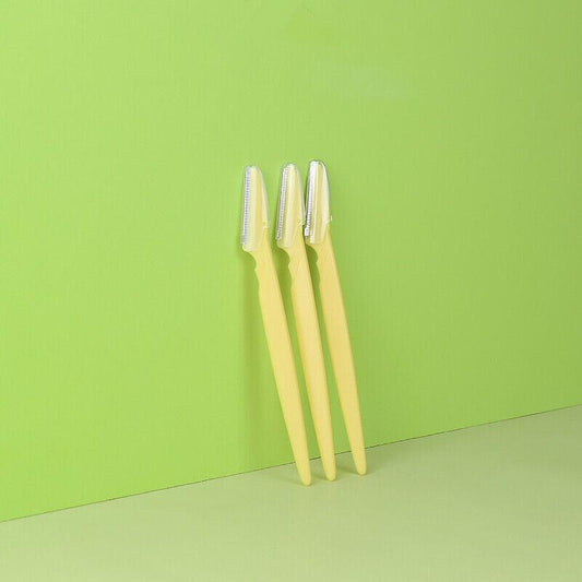 3Pcs Facial Eyebrow Razor Trimmer Shaper Shaver Blade Knife Hair Remover Inkle