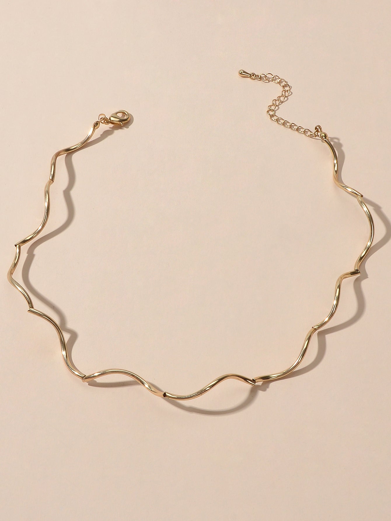 Female Jewellery Gold Silver Short Collar Necklace Women Choker Accessories Gift