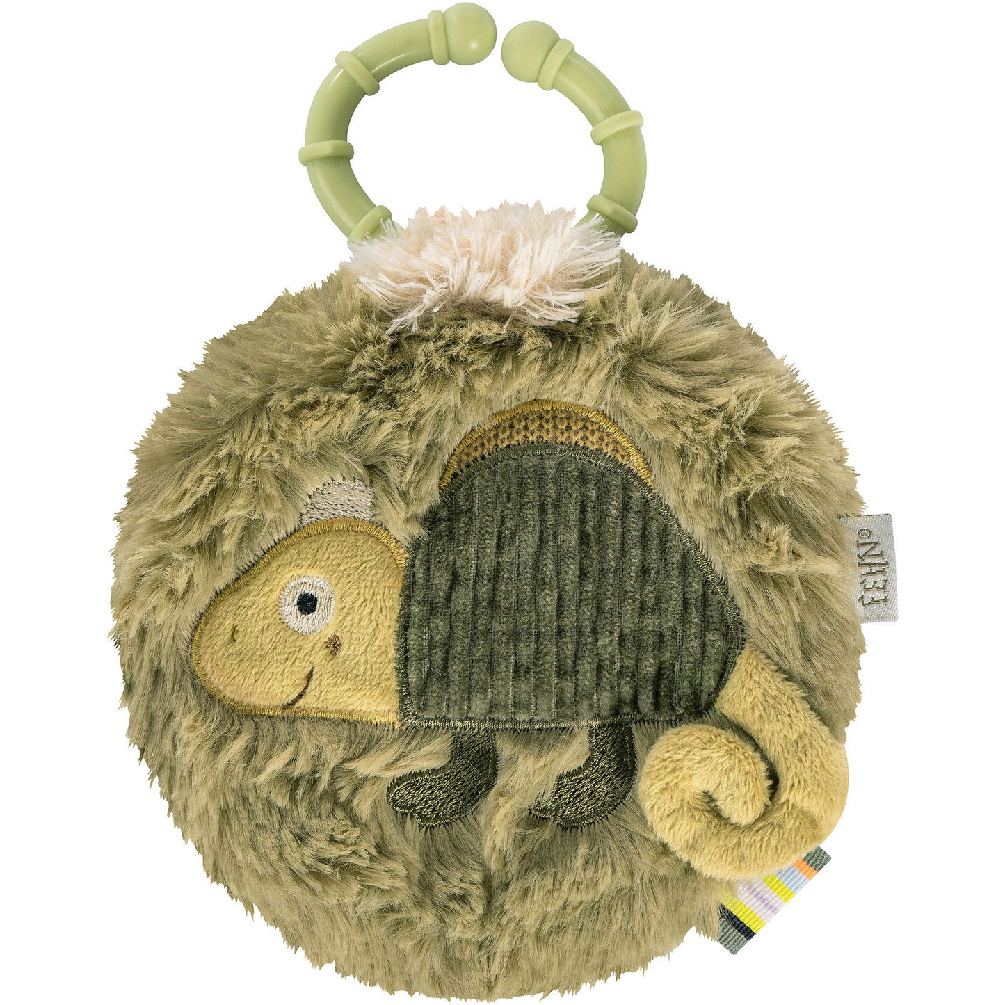 Baby Fehn Plush Book Chameleon Crazy (4001998042313)