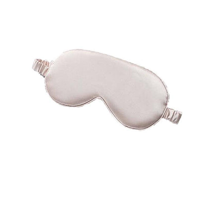 Pure Soft Silk Eyeshade Blindfold Sleep Eye Mask Cover Light Shade Travel Relax