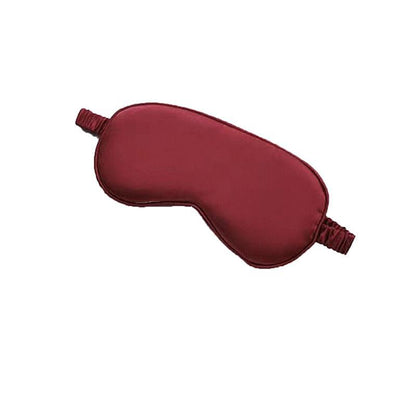 Pure Soft Silk Eyeshade Blindfold Sleep Eye Mask Cover Light Shade Travel Relax