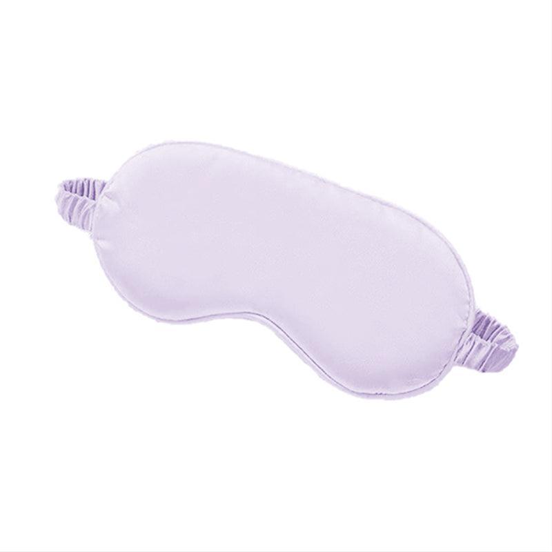 Pure Soft Silk Eyeshade Blindfold Sleep Eye Mask Cover Light Shade Travel Relax