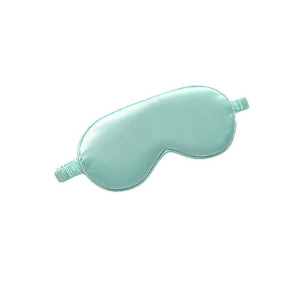 Pure Soft Silk Eyeshade Blindfold Sleep Eye Mask Cover Light Shade Travel Relax