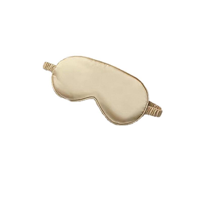 Pure Soft Silk Eyeshade Blindfold Sleep Eye Mask Cover Light Shade Travel Relax