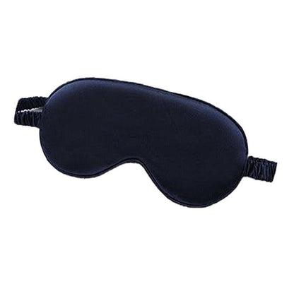 Pure Soft Silk Eyeshade Blindfold Sleep Eye Mask Cover Light Shade Travel Relax