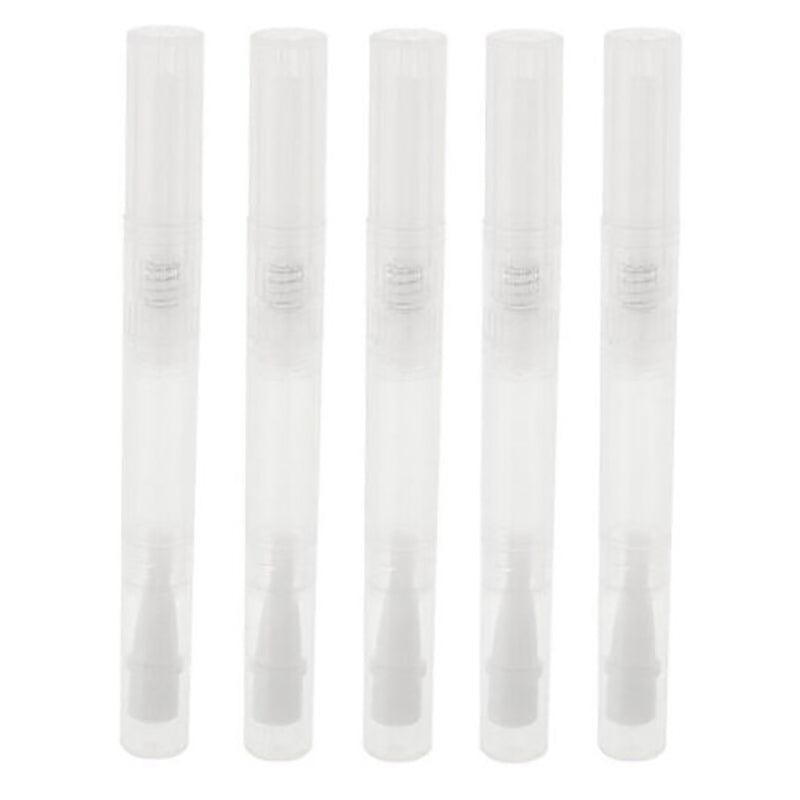 Nail Polish/Cuticle Oil Container Empty Twist Pens With Brushes Travel Portable