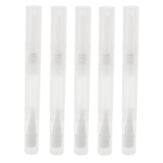 Nail Polish/Cuticle Oil Container Empty Twist Pens With Brushes Travel Portable