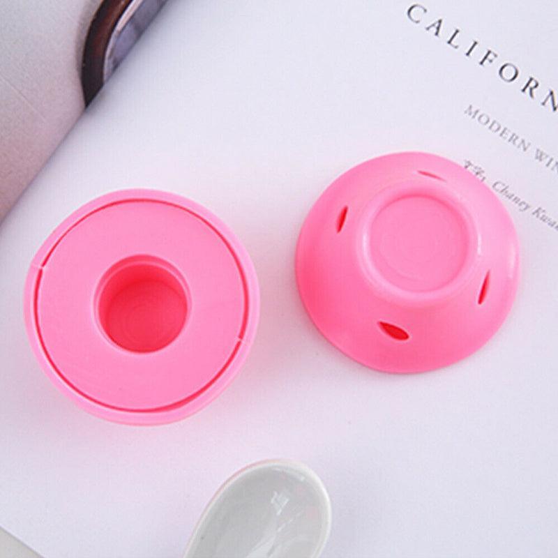 10Pcs DIY Magic Silicone Hair Curlers No-Heat Soft Rollers