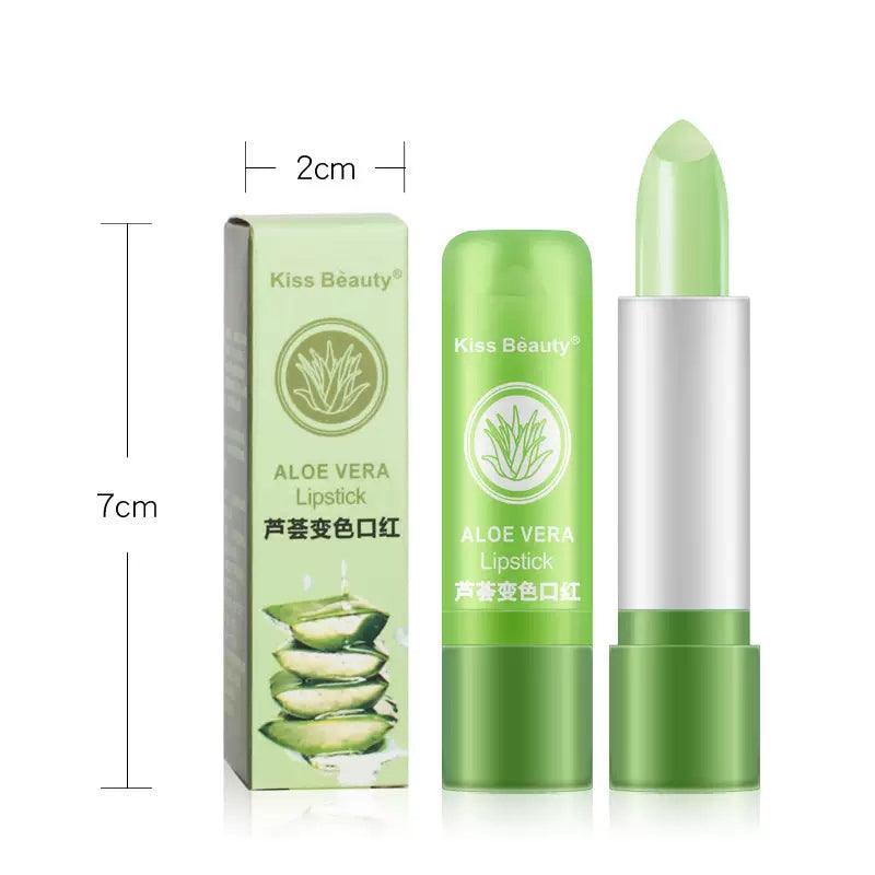 Aloe Vera Lip Colour Changing Lipstick Long Lasting Moisturizing Natural Balm
