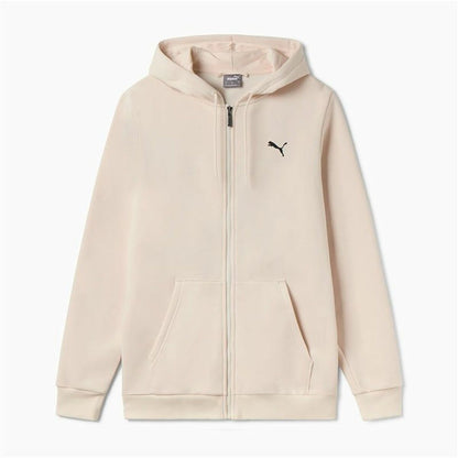 Men’s Hoodie Puma Essentials+ Graphic Hoodie Fz Beige