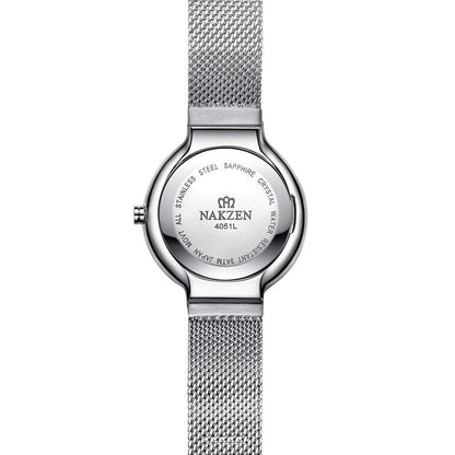 NAKZEN Women Fashion Casual Ultra Thin Quartz Watches Top Brand Luxury Waterproof Ladies Female Wrist Watch Relogio Masculino