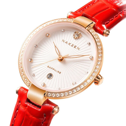 Fashion Women Watches 2021 New Leather Minimalist Watch Ladies Quartz Japan Movement Dress Wrist Watch Clock Montre Femme