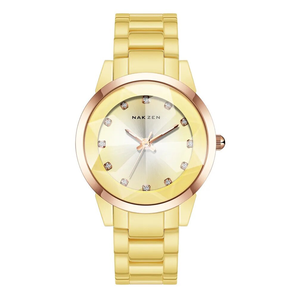 NAKZEN Women Watches Reloj Mujer Fashion Casual Ladies Bracelet Colorful Ceramic Watch Top Brand Luxury Dress Female Clock 1022