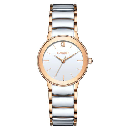 Ladies Quartz Watch Luxury Diamond Wristwatch Life Waterproof  Stainless Steel  Clock Gifts for Women White Watches Casual Relo