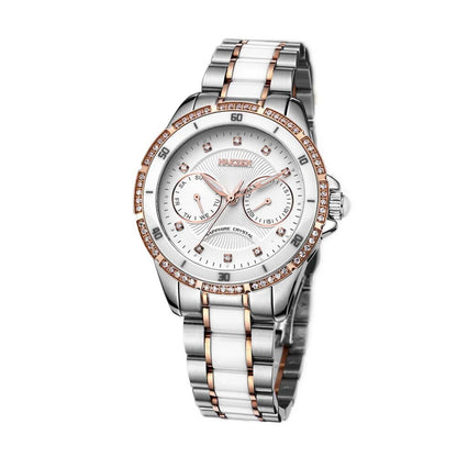 NAKZEN Women Fashion Ceramic Quartz Watch Ladies Casual Dress Diamond Watches Luxury Brand Wristwatches Feminino Montre Relogio