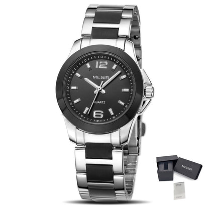 MEGIR Luxury Women Bracelet Watches Top Brand Fashion Ladies Quartz Watch Waterproof Elegant Female Wristwatch Dress Clock 5006L
