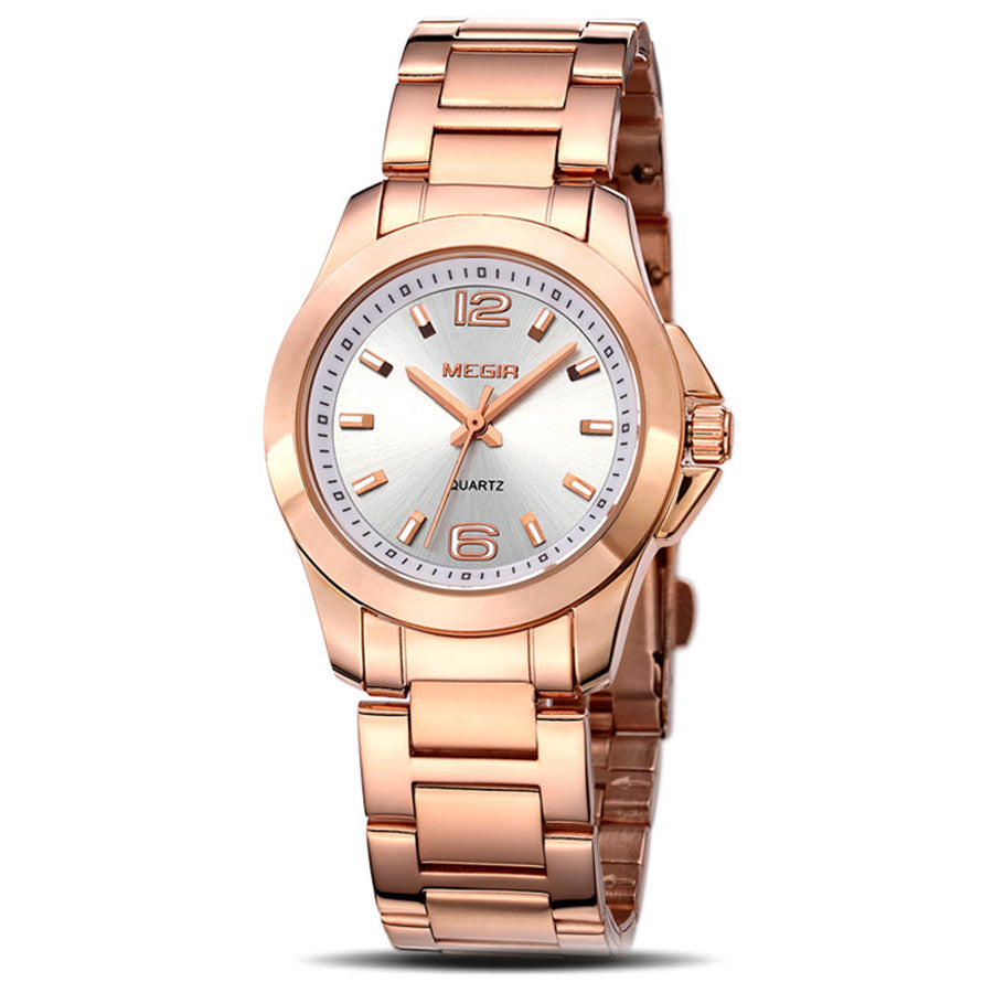 MEGIR Luxury Women Bracelet Watches Top Brand Fashion Ladies Quartz Watch Waterproof Elegant Female Wristwatch Dress Clock 5006L