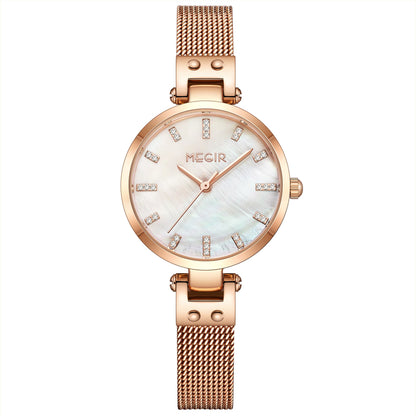 MEGIR Watches for Women Top Brand Fashion Ladies Wristwatch Waterproof Female Quartz Luxury Watch Montre Femme