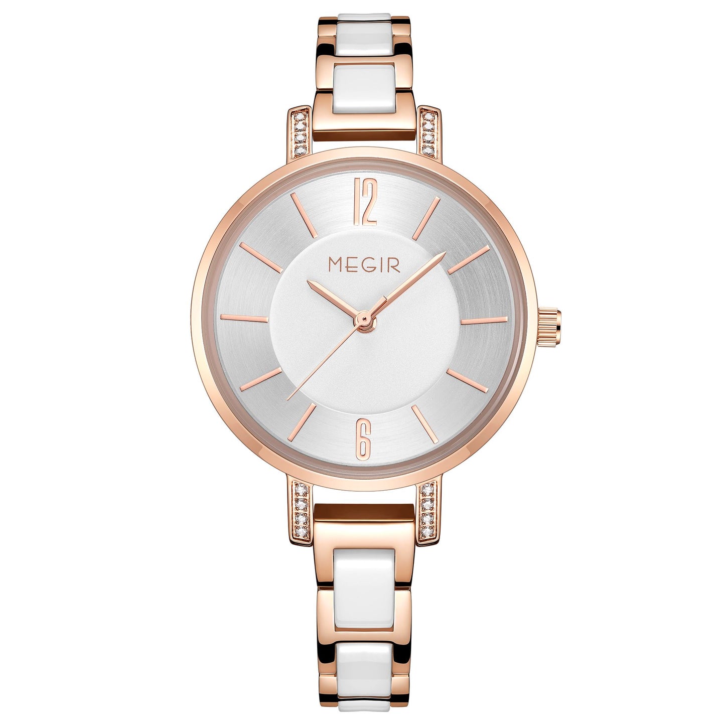 MEGIR Japan Quartz Watch for Women Fashion Brand Casual Wristwatch Clock Waterproof Sport Ladies Dress Wrist Watch Montres Femme