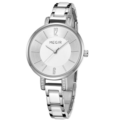 MEGIR Japan Quartz Watch for Women Fashion Brand Casual Wristwatch Clock Waterproof Sport Ladies Dress Wrist Watch Montres Femme