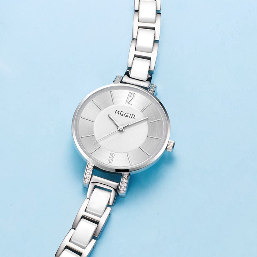 MEGIR Japan Quartz Watch for Women Fashion Brand Casual Wristwatch Clock Waterproof Sport Ladies Dress Wrist Watch Montres Femme