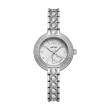 MEGIR Fashion Women Bracelet Quartz Watches Ladies Sports Dress Wrist Watch Luxury Diamond Female Clock Relogio Feminino