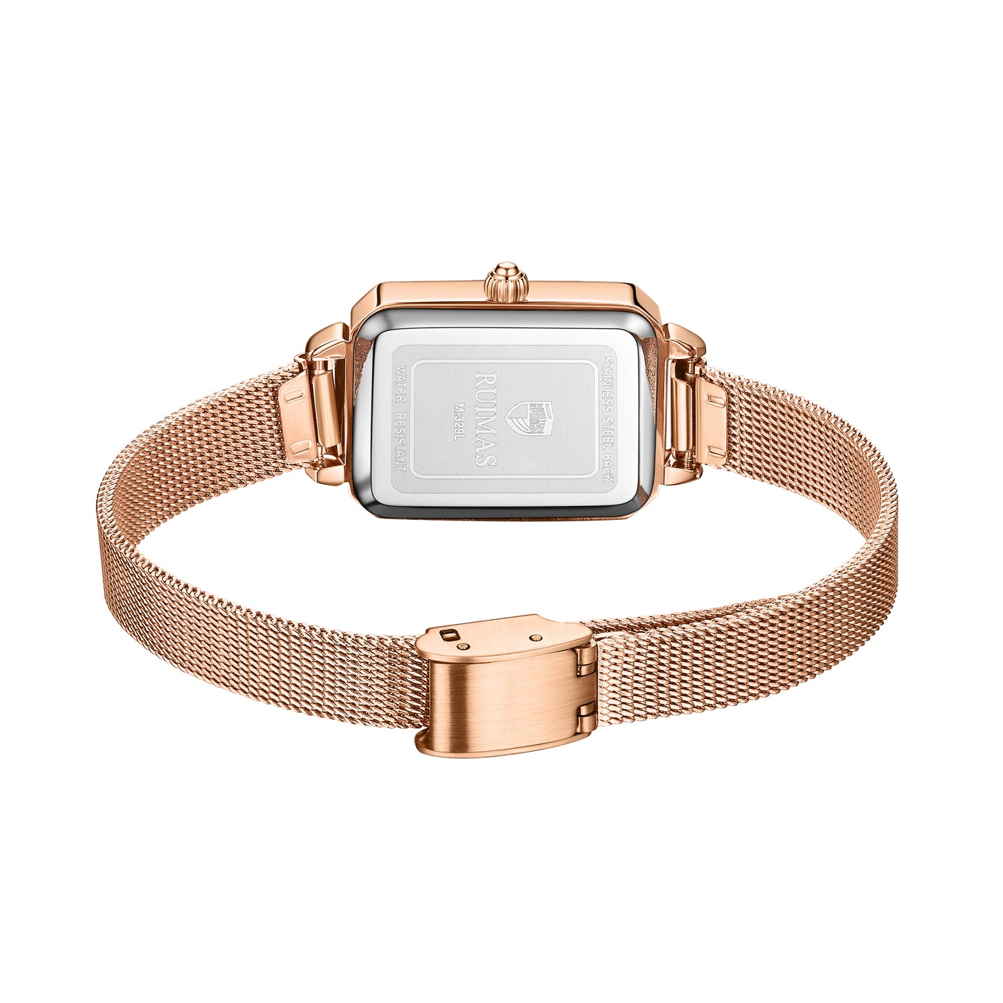 RUIMAS Luxury Ladies Watch Steel Strap Women Bracelet Clocks Leather Band Famale Wristwatch Dress Watches Reloj Mujer 329